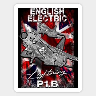 English Electric Lightning RAF Fighterjet Sticker